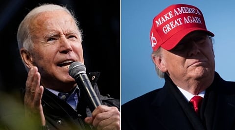 The rematch: 2024 Presidential election rivals Joe Biden (D) and Donald Trump (R)