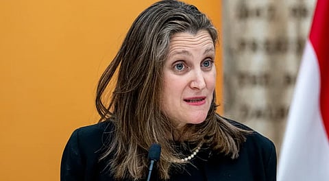 Freeland defends $16.3 billion Volkswagen subsidy
