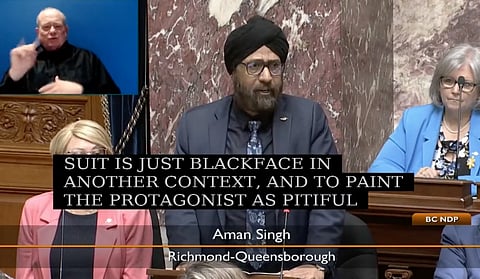 BC NDP MLA says fat suits are ‘blackface in another context’