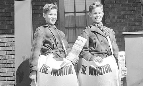 The good old days of journalism...