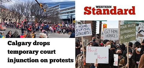 Calgary drops temporary court injunction on Beltline protests