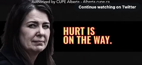 Government union launches attack ad on Smith government