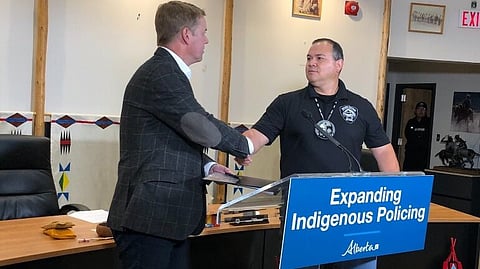 Alberta government establishes Siksika Nation police force