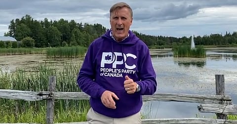 In federal court challenge, Bernier says he requires air travel to reach voters