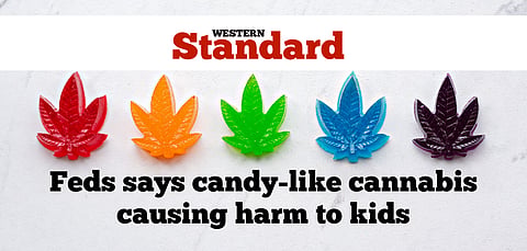 Feds says candy-like cannabis causing harm to kids