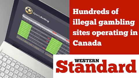 Hundreds of illegal gambling sites operating in Canada