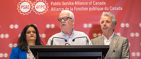 PSAC strike continues through weekend, no closer to a deal