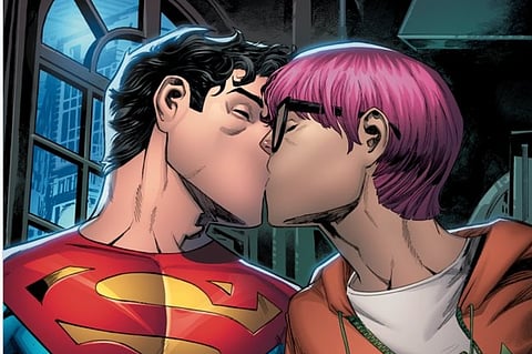 Superman comes out as bi