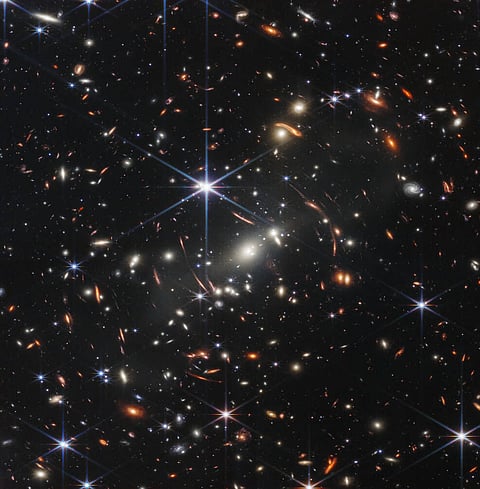 NASA unveils images from space from Webb Telescope