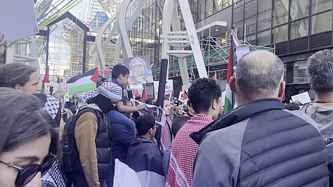 Pro-Palestine protest 