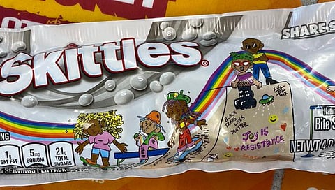 Backlash begins at Skittles candy for Pride packaging saying 'Black trans lives matter'