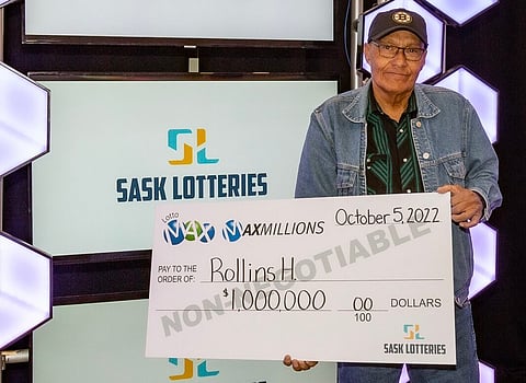 James Smith Cree Nation man wins $1 million lottery prize
