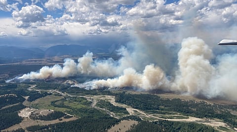 Evacuation alert issued for BC airport because of wildfire