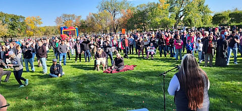 1 Million March for Children gathers hundreds in Regina in 2023