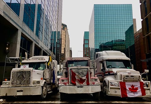 Public Safety department had 'better things to do' than answer reporter questions on Freedom Convoy