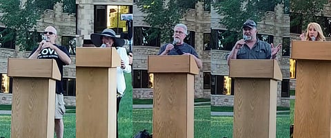 Citizens rally to support U of S professor sacked over comments