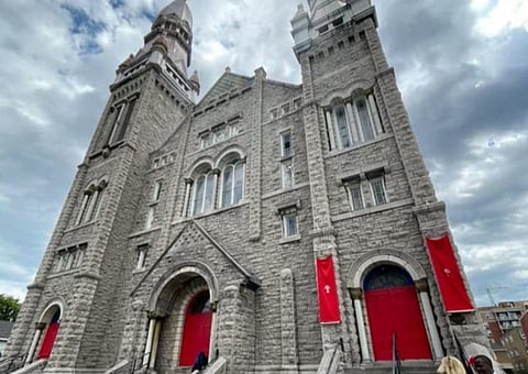 Bailiff alleges 'freedom' group TUPOC owes rent on former church, threatens to change locks