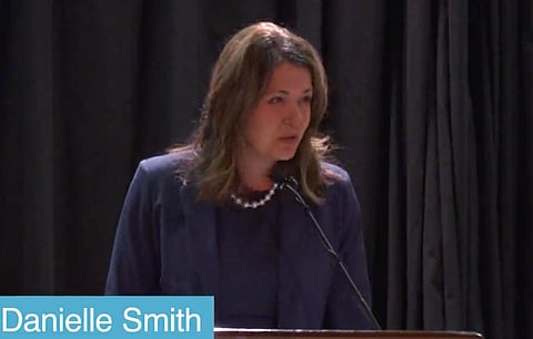 WATCH: Smith praises anti-black racism group for starting Alberta chapter
