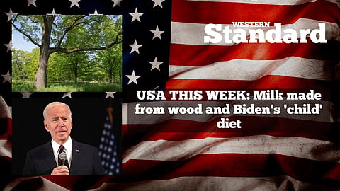 USA THIS WEEK:  Milk made from wood and Biden's 'child' diet