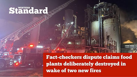 Fact-checkers dispute claims food plants deliberately destroyed in wake of two new fires