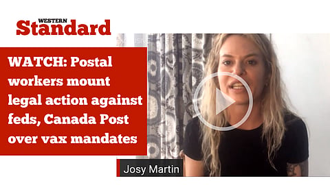 WATCH: Postal workers mount legal action against feds, Canada Post over vax mandates