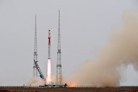 China launches world’s first natural gas powered rocket