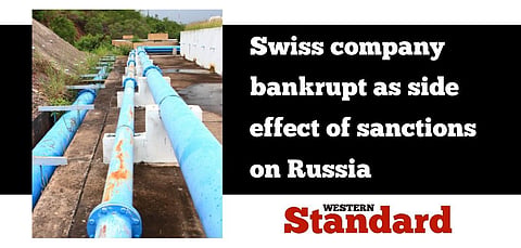 Swiss company bankrupt as side effect of sanctions on Russia