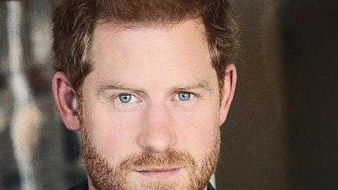 SPARE HAS HAIR: Prince Harry shows off new fuller hair in headshot