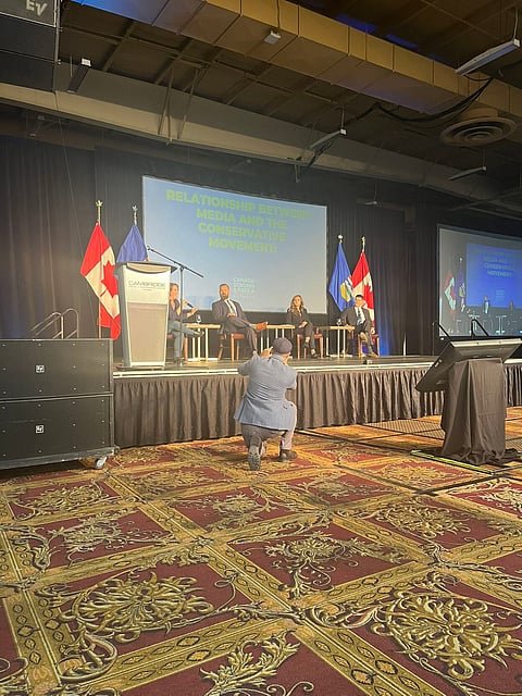 Independent journalists speak about their successes at Alberta political conference