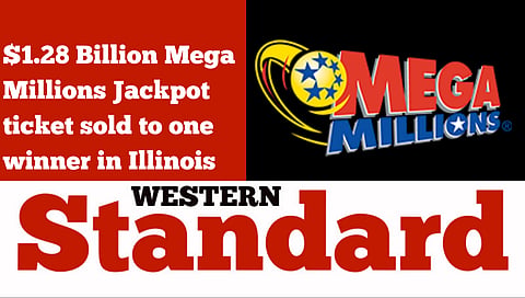 $1.28 Billion Mega Millions Jackpot ticket sold to winner in Illinois