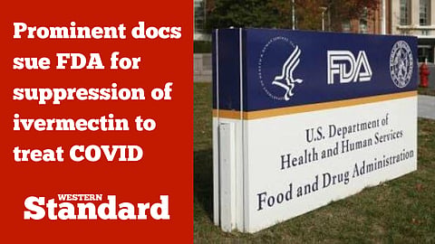 FDA sued by prominent docs over suppression of ivermectin to treat COVID