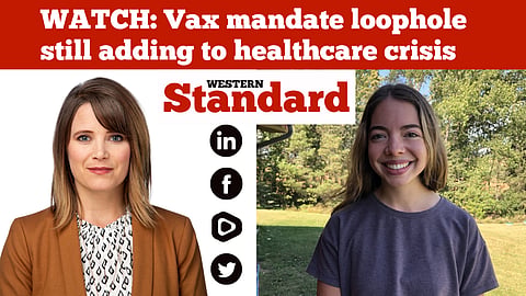 WATCH: Vax mandate loophole still adding to healthcare crisis