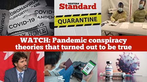WATCH: Pandemic conspiracy theories that turned out to be true