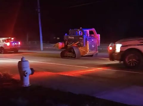 WATCH: Skid-steer driver shot by BC RCMP after wild chase caught on video