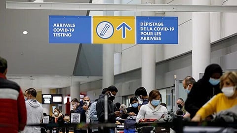 Canadian government to remove COVID test requirement for air travellers from China