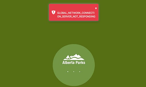 Another Alberta camping year, another government crashed website
