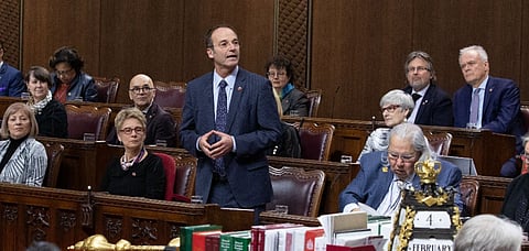 Don't blame 'this government's mismanagement' Liberal cabinet representative in Senate pleads