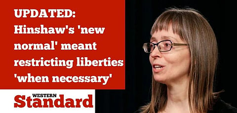 UPDATED: Hinshaw’s ‘new normal’ meant restricting liberties ‘when necessary’