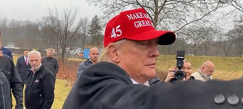 'You are not forgotten' Former US President Donald Trump brings aid to East Palestine
