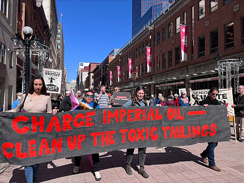 Feds to investigate Imperial Oil for Kearl spill, may face charges