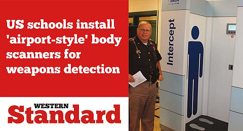US schools install 'airport-style' body scanners for weapons detection