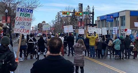 THOMAS: Anti-protesters in Beltine has irony lost on them