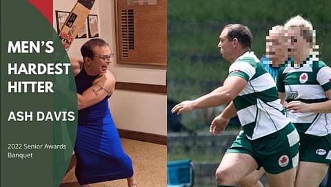 Transgender Canadian rugby player awarded 'Hardest Hitter' on former men’s team