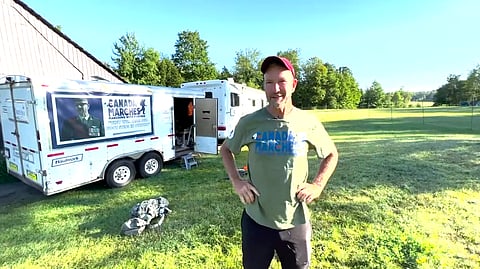 "Why stop in Ottawa?": Veteran James Topp to continue his march across Canada