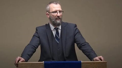 Pastor Tim Stephens at Fairview Baptist Church 