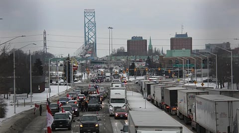 UNIFOR president threatened to lead workers to brawl with Freedom Convoy protestors