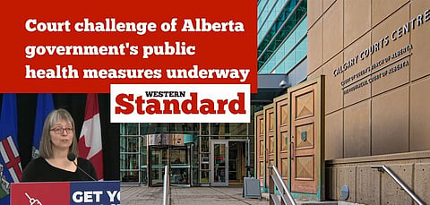 Court challenge of Alberta government’s public health measures underway