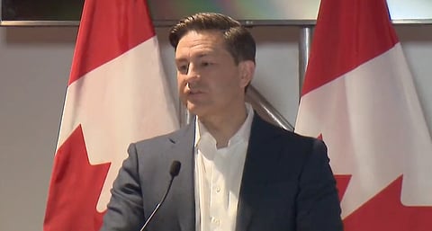 WATCH: Poilievre says Conservatives will stop Trudeau from harming Canada