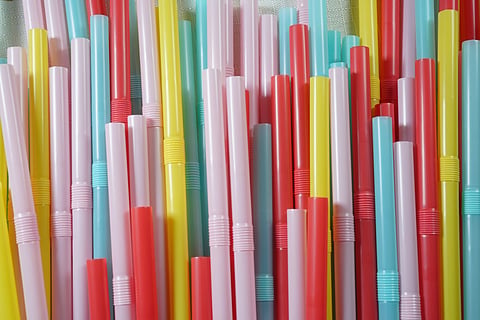 Plastic straws 