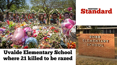 Uvalde Elementary School where 21 killed to be razed